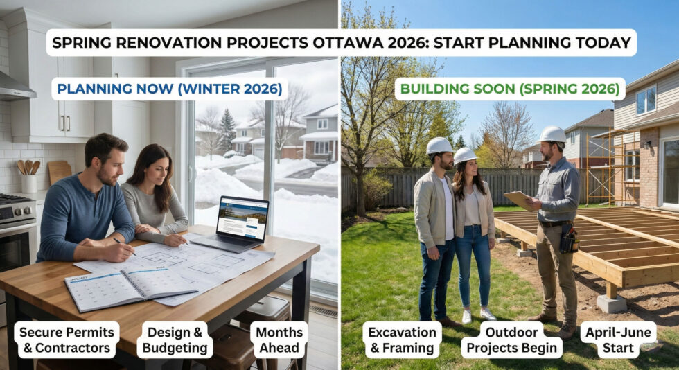 Spring Home Renovation Projects Ottawa 2026: Start Now